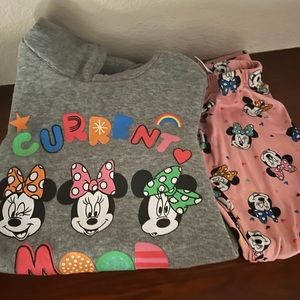 Disney Minnie Mouse hoodie set